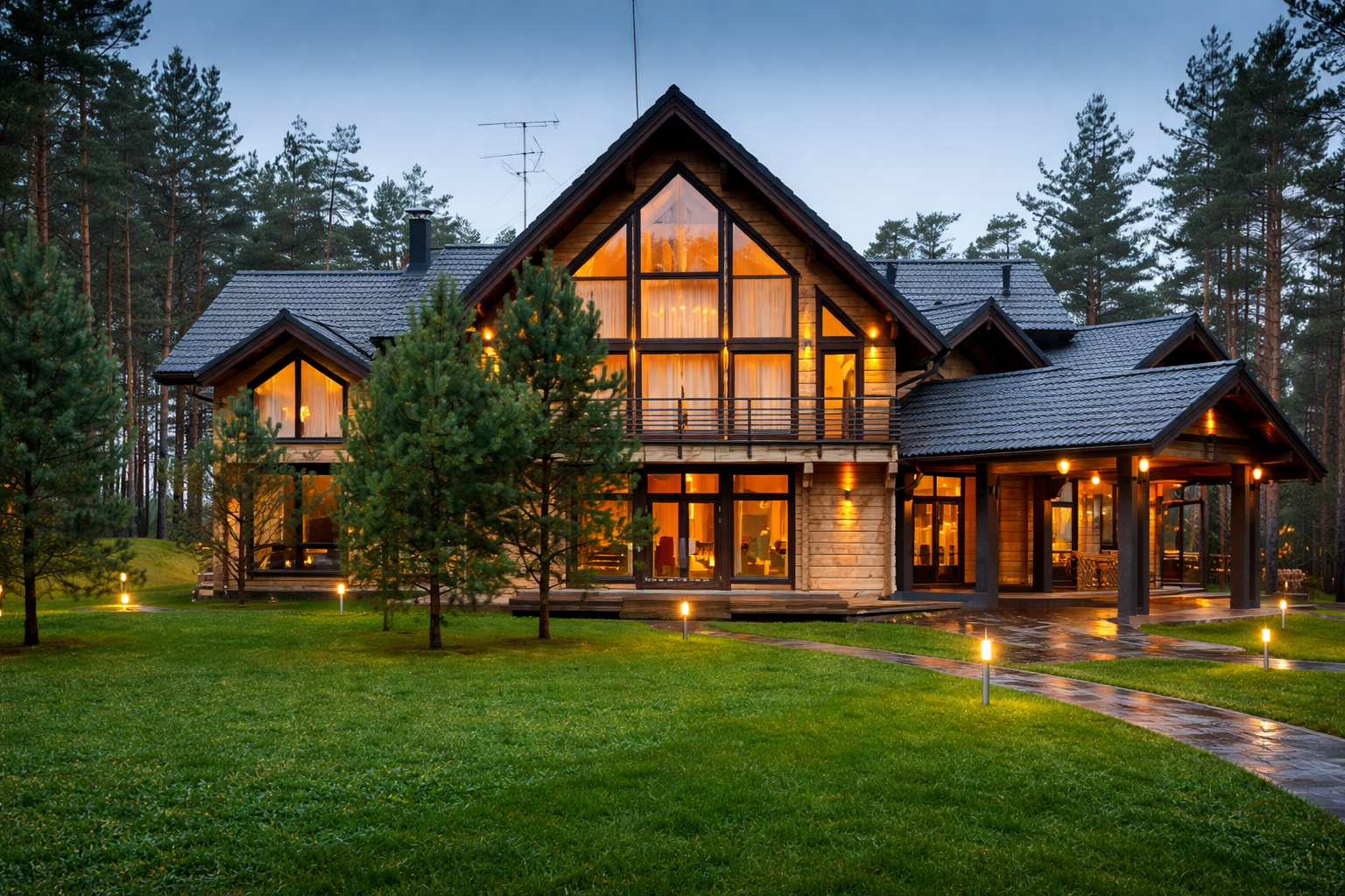 Luxury Wooden Villa Uttar Pradesh